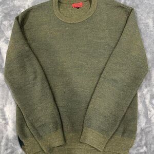 Apc Men's Green and Khaki Jumper